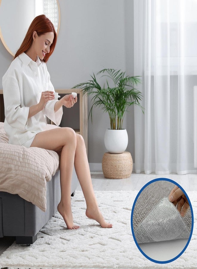 CvoMep Double Sided Rug Tape for Hardwood Floors, 4" x 4", 120 Tabs Per Pack, Heavy Duty Carpet Tape, No Residue, Anti-Slip Carpet Adhesive for Area Rugs, Stairs, Tiles - Image 5